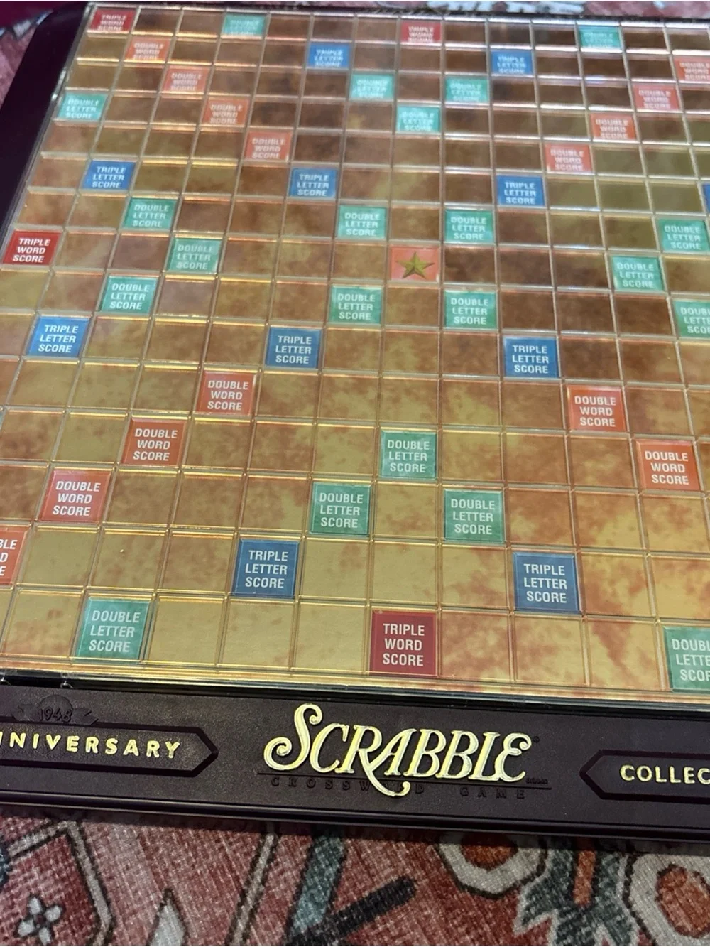 Classic Board Game Electronic Word Puzzle - Black Tiles